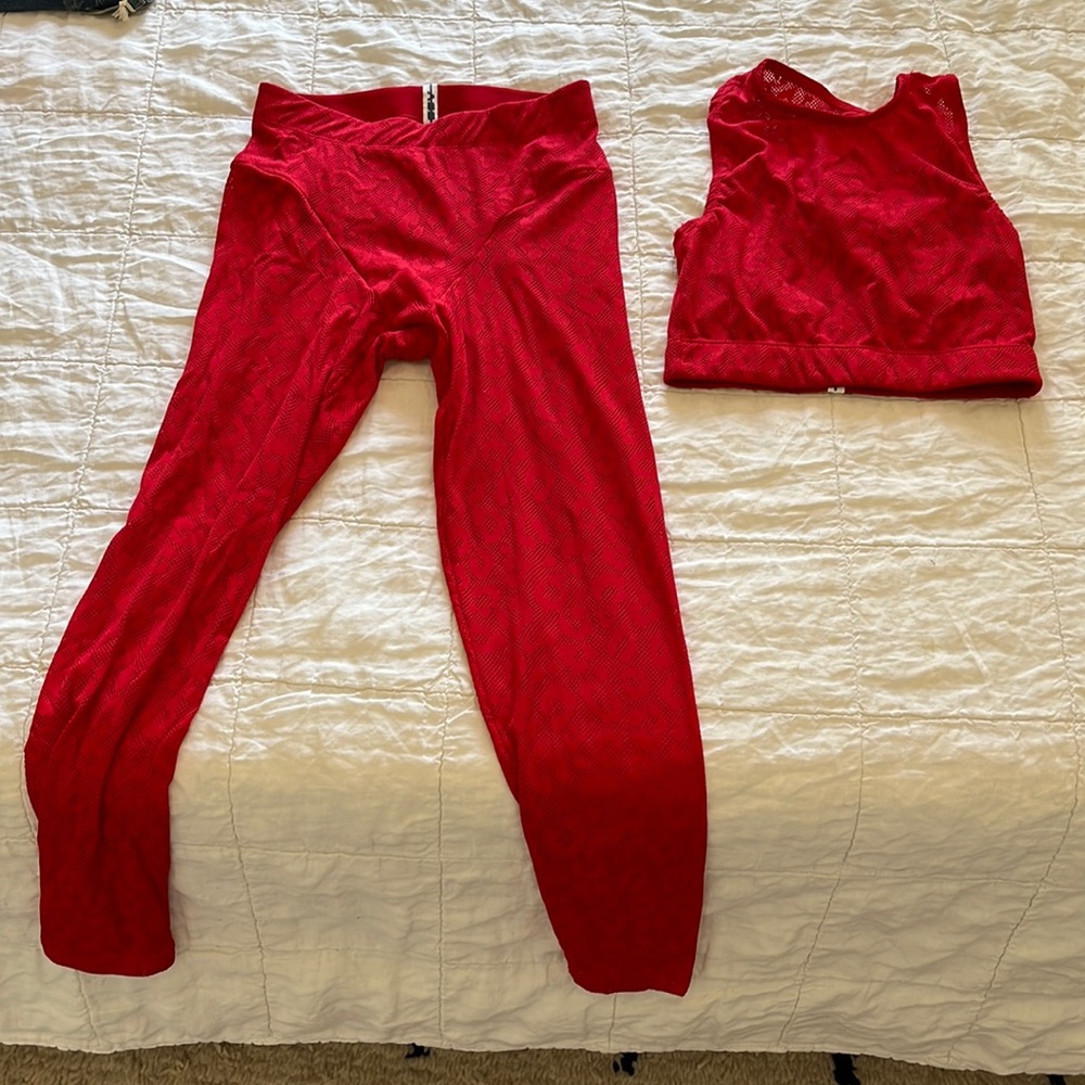 Adam Selman workout outfit